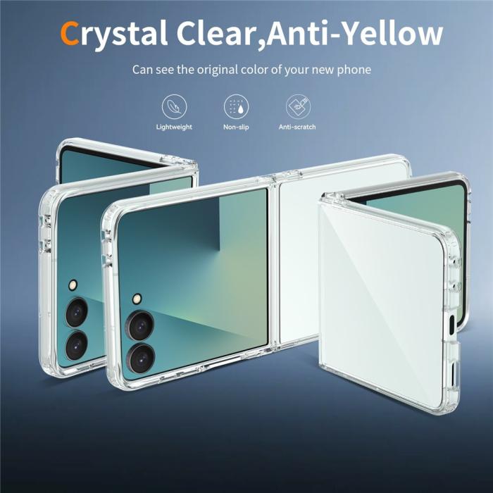Bild 2,  Samsung Galaxy Z Flip 8 Skal TPU Transparent