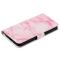 Samsung Galaxy S25 FE Fodral Med Tryck Rosa Marmor
