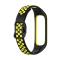  Samsung Galaxy Fit 2 SM-R220 Armband Ihåligt Silikon Svart/Gul