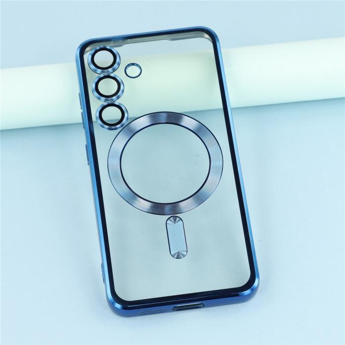 Bild 6,  Samsung Galaxy S26 Skal MagSafe Electroplated TPU Blå