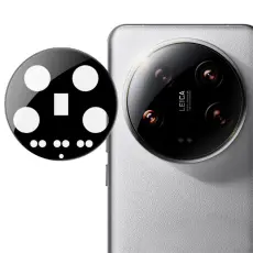 IMAK IMAK Xiaomi 14 Ultra Linsskydd H&auml;rdat Glas Svart