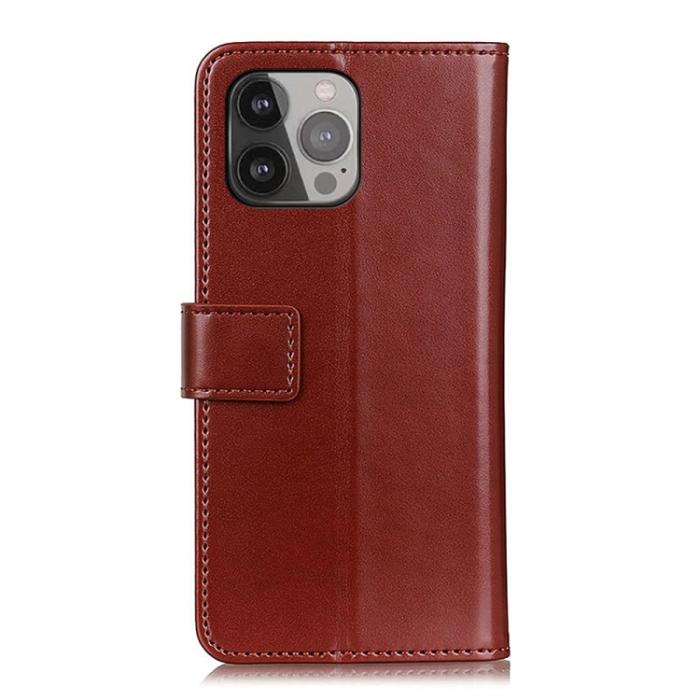 Bild 3,  iPhone 14 Fodral Tri-Color Brun