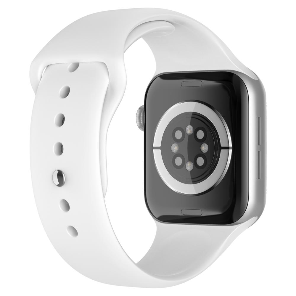 ColorPop Apple Watch 38/40/41/42 mm Silikon Armband (S/M) Vit