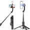  Tripod Selfie Stick MagSafe Aluminium 104 cm Svart