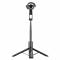  360° MagSafe Tripod Selfie Stick Aluminium 130 cm Svart