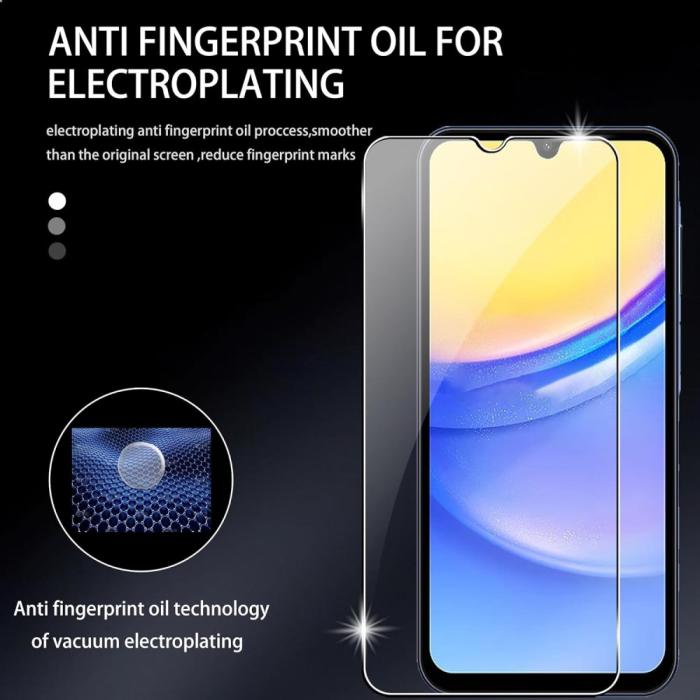 Bild 3,  Samsung Galaxy A55 5G 4-PACK Skärmskydd/Linsskydd