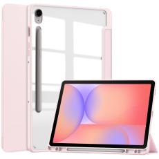  Samsung Galaxy Tab S10 Lite Fodral Tri-Fold Hybrid Rosa