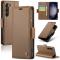 CASEME CASEME Galaxy S24 Fodral RFID Slim Läder Brun