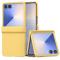 ABEEL ABEEL Samsung Galaxy Z Flip 7 Skal Skin Feel Gul