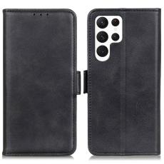  Samsung Galaxy S23 Ultra Fodral Magnetisk St&auml;ngning Svart