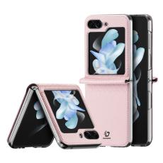 DUX DUCIS DUX DUCIS Galaxy Z Flip 5 Skal Bril PU-L&auml;der Rosa