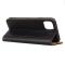  iPhone 12 Pro Max - Litchi Fodral - Svart