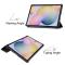  Samsung Galaxy Tab S7 / Tab S8 - Tri-Fold Fodral - Svart