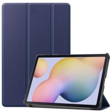  Samsung Galaxy Tab S7 / Tab S8 - Tri-Fold Fodral - M&ouml;rk Bl&aring;