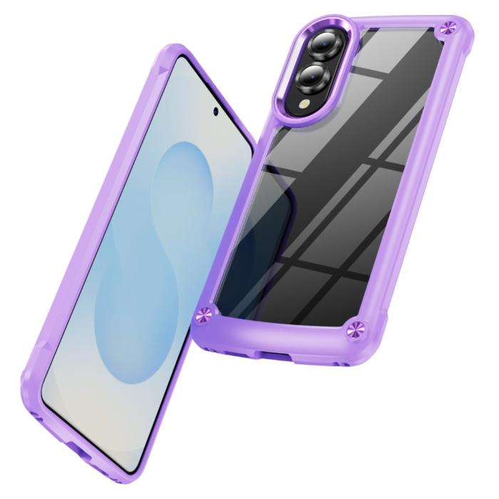 Bild 2,  Samsung Galaxy S25 Edge Skal Xtreme Shockproof Hybrid Lila
