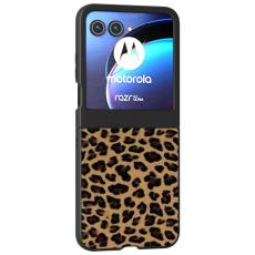  Motorola Razr 60 / 50 5G Mobilskal Leopard M&ouml;nster