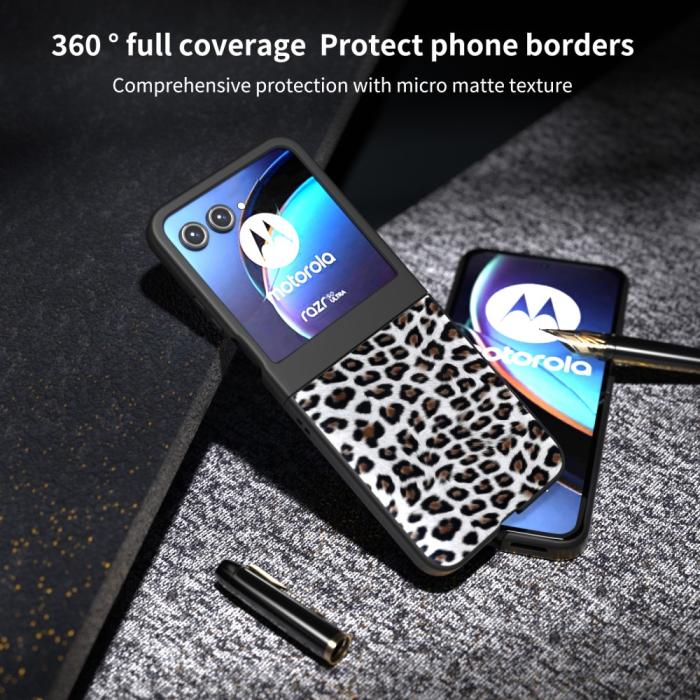 Bild 5,  Motorola Razr 60 / 50 5G Mobilskal Leopard Mönster