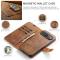 DG.MING DG.MING Google Pixel 10/10 Pro 2in1 Magnet Fodral / Skal Brun