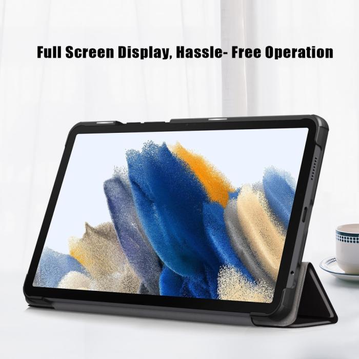 Bild 4,  Samsung Galaxy Tab A9 Fodral Tri-Fold Dont Touch