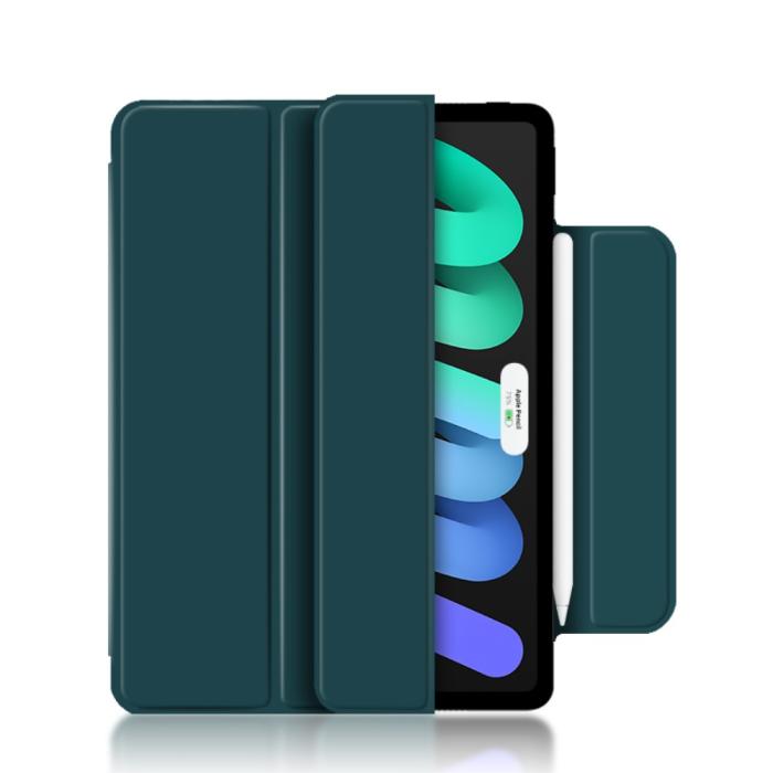 Bild 5,  iPad Mini 2024/2021 2in1 Magnetiskt Tri-Fold Fodral Grön