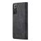CASEME CASEME Samsung Galaxy S22 Fodral Flip Retro Läder Svart