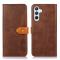 KHAZNEH KHAZNEH Samsung Galaxy S23 FE Fodral Dual-Color Brun