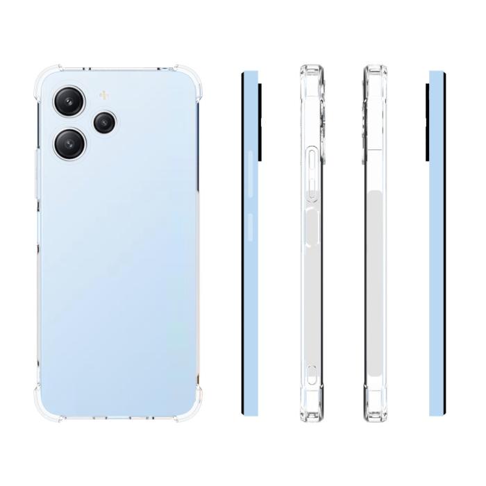Bild 5,  Xiaomi Redmi 12 5G/4G Skal Shockproof TPU Transparent