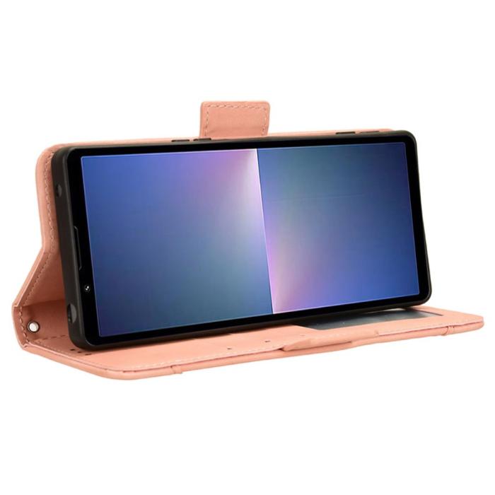 Bild 3,  Sony Xperia 5 V Fodral Med Avtagbart Kortfodral Rosa
