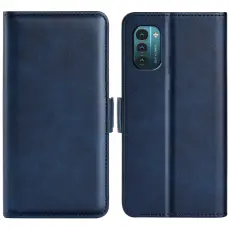  Nokia G11 / G21 Fodral Magnetisk St&auml;ngning Bl&aring;