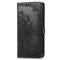  Samsung Galaxy S24 Fodral Mandala Tryck Svart