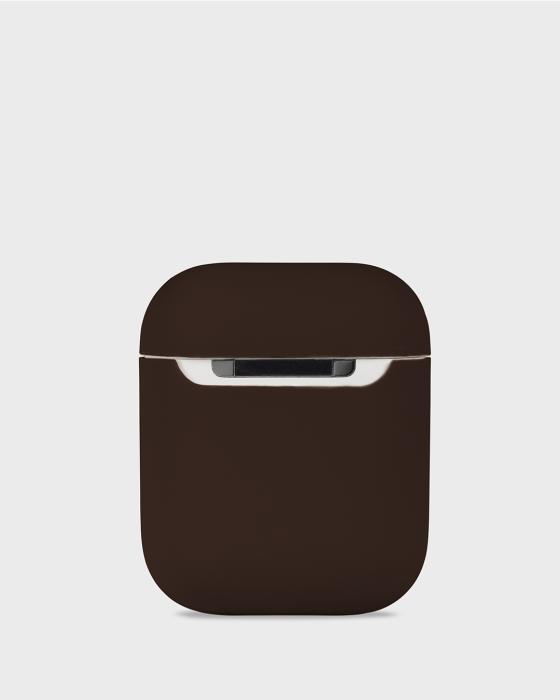 Bild 2, holdit holdit AirPods 1/2 Skal Silikon Chocolate