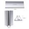 LENTION LENTION Universal Vertikal Aluminium Laptop Stativ Silver