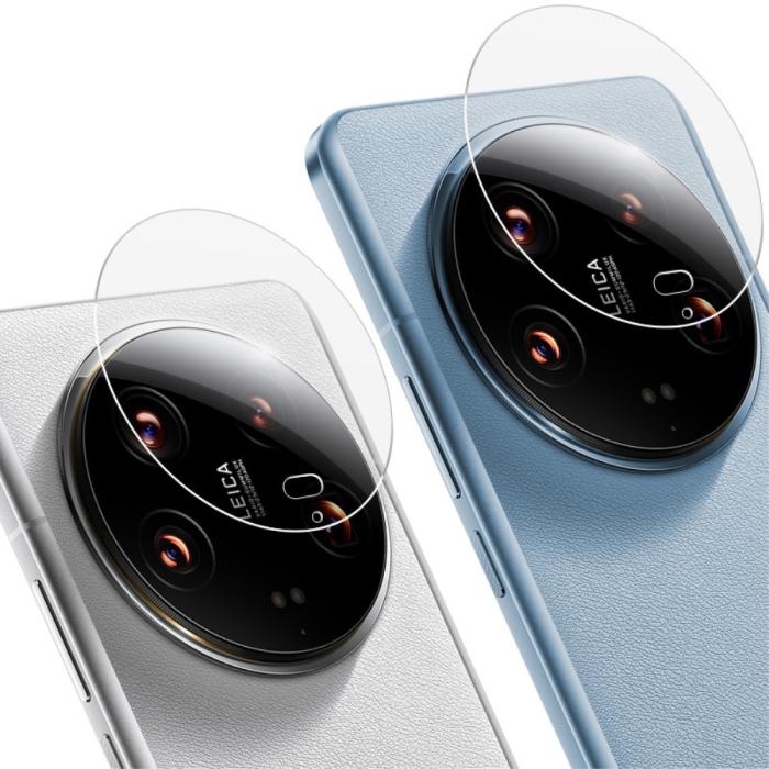 Bild 3, IMAK IMAK Xiaomi 14 Ultra 2-PACK Linsskydd Härdat Glas Transparent