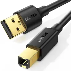 UGREEN UGREEN 1.5m USB-A - USB-B 2.0 Kabel Svart