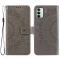  Xiaomi Redmi 15 Fodral Mandala Läder Grå