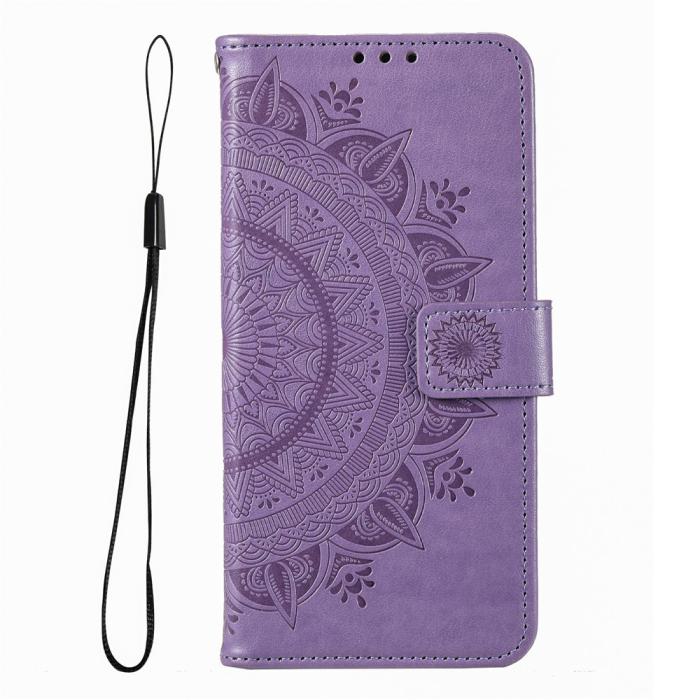 Bild 4,  Xiaomi Redmi 15 Fodral Mandala Läder Lila
