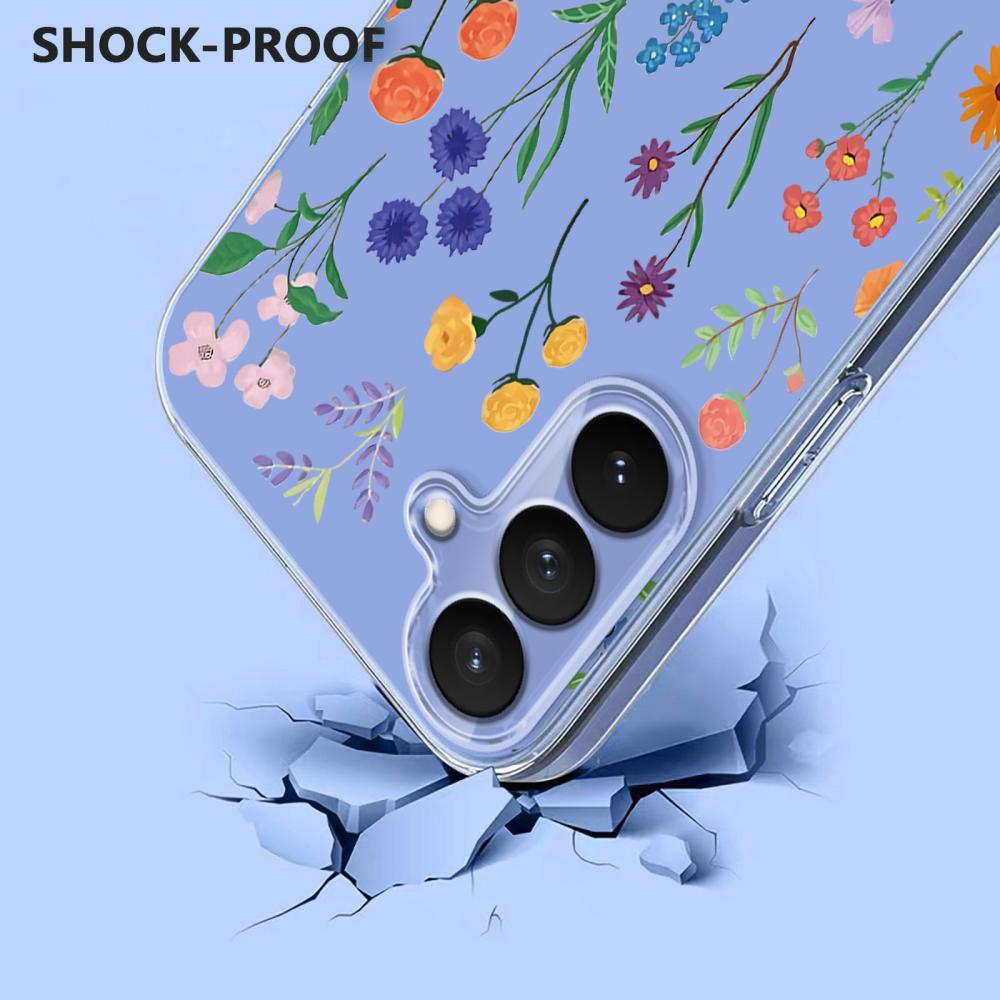  Samsung Galaxy S26 Skal Med Tryck Blommor
