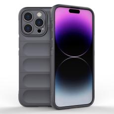  iPhone 15 Pro Max Skal Magic Shield M&ouml;rk Gr&aring;