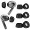 AHASTYLE AHASTYLE 3-PACK Öronpluggar För Galaxy Buds 3 Pro Svart