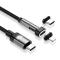 ENKAY ENKAY 1 m 3in1 USB-C - Lightning / USB-C Magnetisk Svart