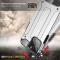  iPhone 13 Pro Max - Shockproof Armor Hybrid Skal - Silver