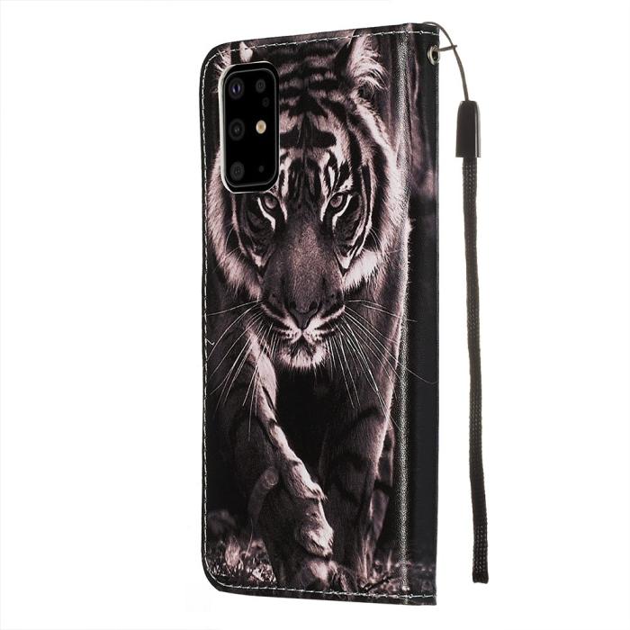 Bild 5,  Samsung Galaxy S20 Plus - Plånboksfodral - Tiger
