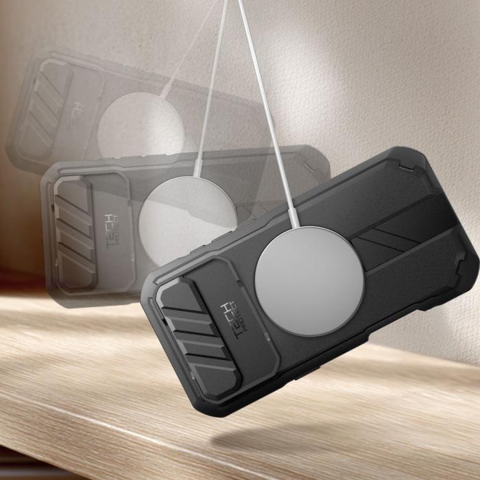 Bild 2, Tech-Protect Tech-Protect iPhone Air Skal MagSafe Kevlar Svart