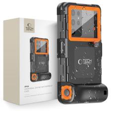 Tech-Protect Tech-Protect Universal IPX8 Dykning Vattent&auml;tt Fodral Svart/Orange