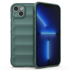  iPhone 14 Plus Skal Magic Shield TPU M&ouml;rk Gr&ouml;n