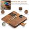 DG.MING DG.MING iPhone 14 Plus 2in1 Magnet Fodral / Skal Brun