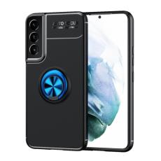 Samsung Galaxy S22 Skal Ring Svart/Bl&aring;