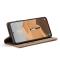 CASEME CASEME Samsung Galaxy S22 Fodral Flip Retro Läder Brun