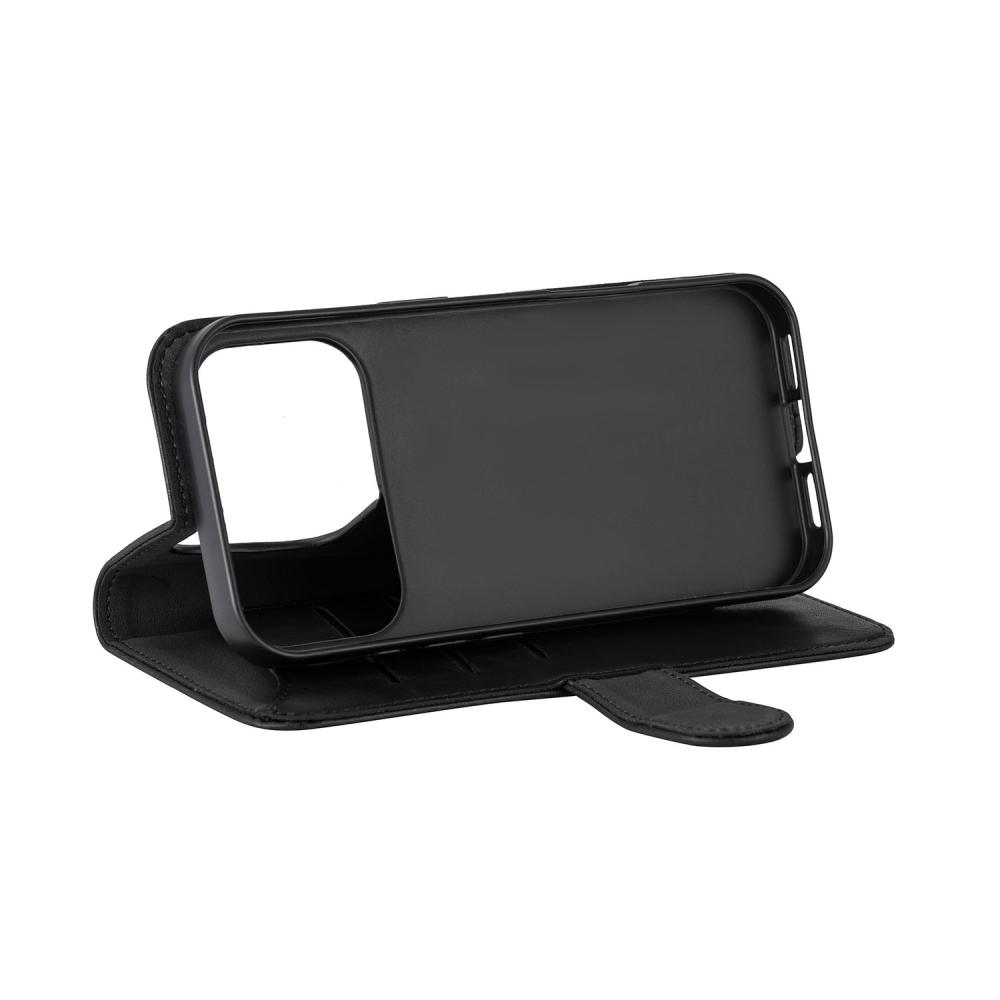 Gear Gear iPhone 17 Pro Max Fodral MagSafe Läder Svart