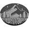 PopSockets PopSockets Avtagbart Grip med Ställfunktion Peak Relief